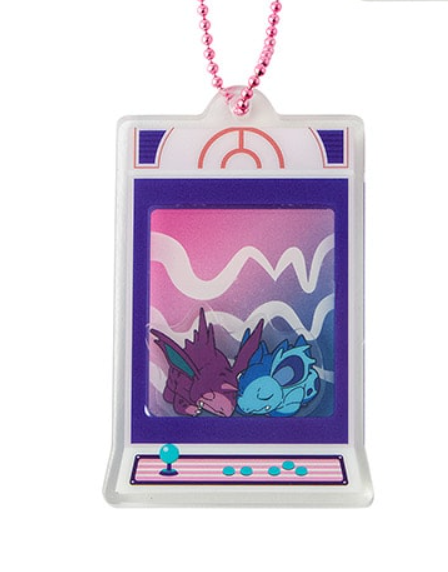 Коллекция акриловых брелков Pokemon center Night Arcade Nidorino Нидорина