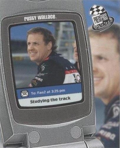 2005 Press Pass - Rusty Wallace #SN 25