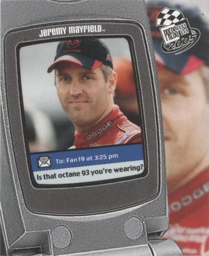 2005 Press Pass - Jeremy Mayfield #SN 18