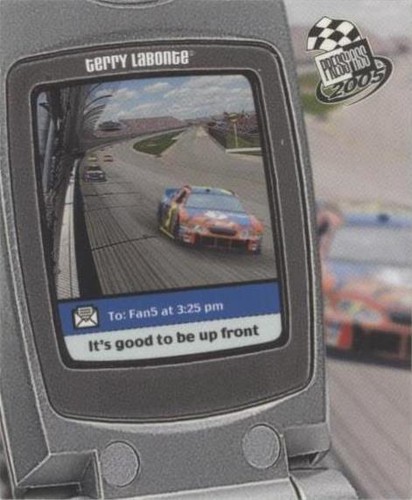 2005 Press Pass - Terry Labonte #SN 16