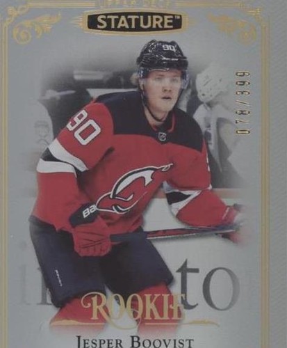 2019-20 Upper Deck Stature - Jesper Boqvist #166