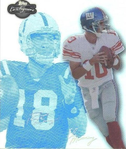 2007 Topps Co-Signers Eli Manning Peyton Manning #5