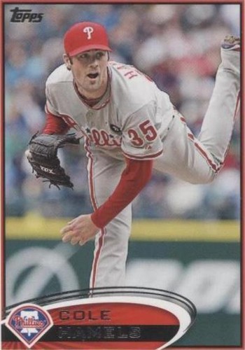 2012 Topps Mini - Cole Hamels #190
