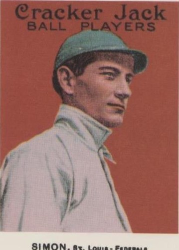 1983 Renata Galasso Cracker Jack Reprints - Mike Simon #25