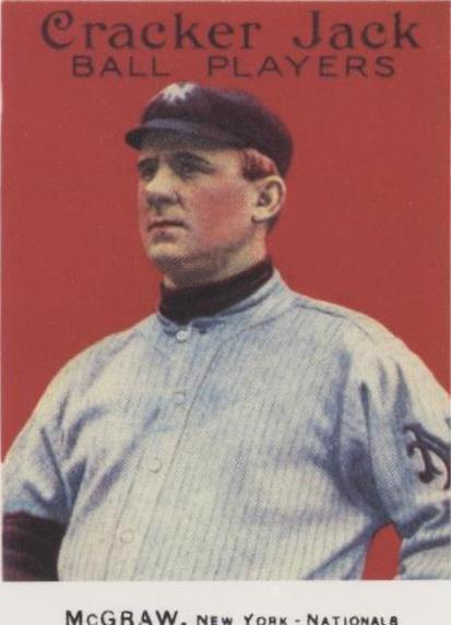 Renata Galasso Cracker Jack 1983 reimpresiones - John McGraw #69