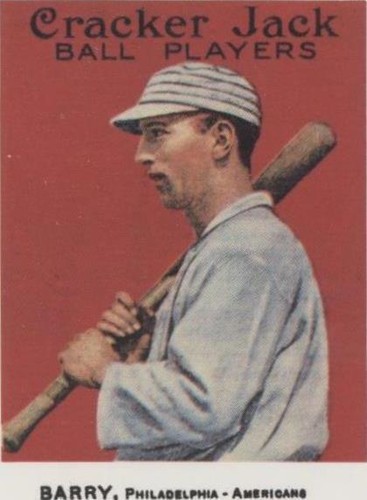 1983 Renata Galasso Cracker Jack Reprints - Jack Barry #28