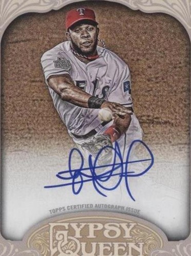 2012 Topps Gypsy Queen - Elvis Andrus #GQA-EA