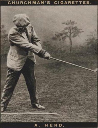 1927 Churchman's Famous Golfers - Alex Herd #5