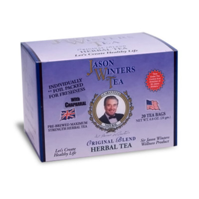 Jason Winters - Original Blend Tea with Chaparral - 20 Tea Bags 