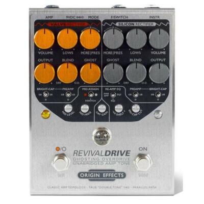 Origin Effects RevivalDRIVE Dual Channel Ghosting Overdrive Pedal