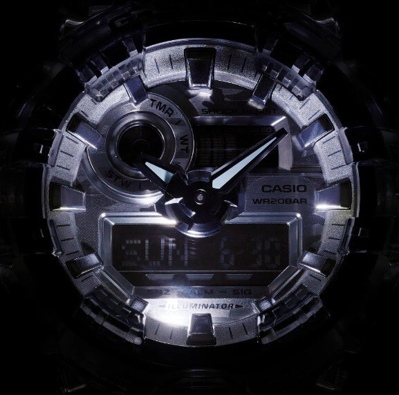 Pre-owned Casio G-shock Men Wrist Watch Ga-700skc-1adr