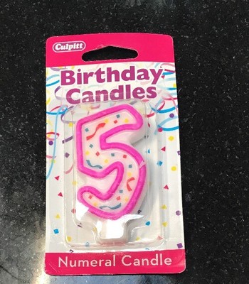 5 Birthday Candles Child39s 5 Birthday Candles Child39s