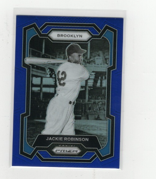 2024 Jackie Robinson Prizm Blue Prizm 123/199 #110 Free