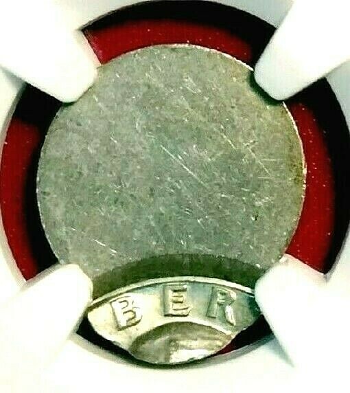 NGC MS-66 QUARTER STRUCK ON *SILVER DIME* PLANCHET OFF CENTER MULTI-ERROR!