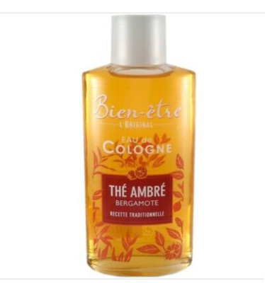 Perfume eau de cologne bien etre the original 250ml amber bergamot tea