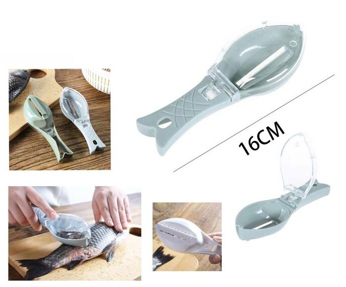Strumento Pulizia Pesce Pesci Pulire Elimina Squame Pelle Accessorio Cucina cir