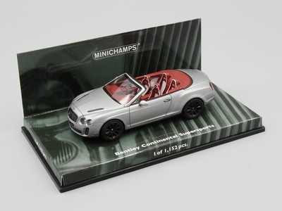 1:43 Bentley Continental Supersports Cabrio 2010 matt white metallic