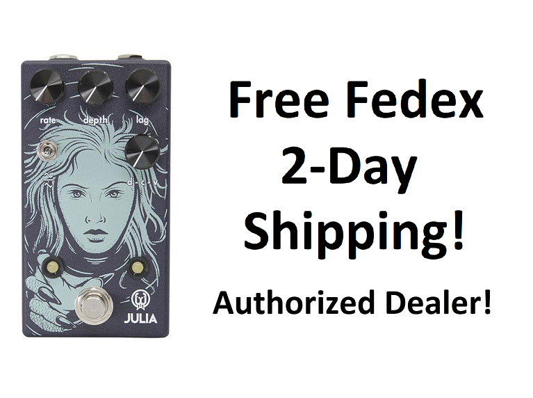 New Walrus Audio Julia V2 Analog Chorus & Vibrato Guitar