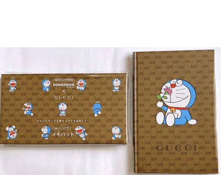 GUCCI ドラえもん  ノート　8冊セット GUCCI ドラえもん ノート 8冊セット ドラえもん×GUCCI」コラボ