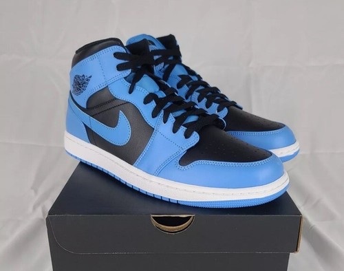 Air Jordan 1 Mid - University Blue/White/Black - M 10.5 Air Jordan 1 Mid - University Blue/White/Black - M 10.5