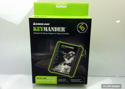 IOGEAR GE1337P KEYMANAGER PS3/PS4/XBOX Controller Emulator für Mouse + Tastatur