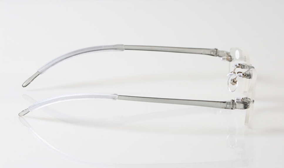 3 PACK TR90 Reading Glasses Elastic Rimless Flexible Eyeglasses 0.5- 4.0 Readers