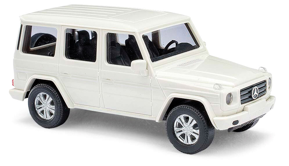 Busch 60205 Mercedes-Benz G-Klasse weiß Bausatz 1:87 H0 Neuheit 2020