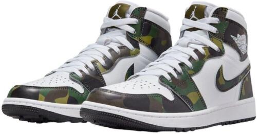 Nike Air Jordan 1 G Golf Shoes 'Camo / Region Green' (DQ0660 Nike Air Jordan 1 G Golf Shoes 'Camo / Region Green' (DQ0660