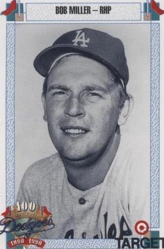 1990 Target Dodgers 100th Anniversary - Bob Miller #527