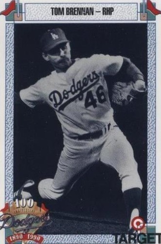 1990 Target Dodgers 100th Anniversary - Tom Brennan #71