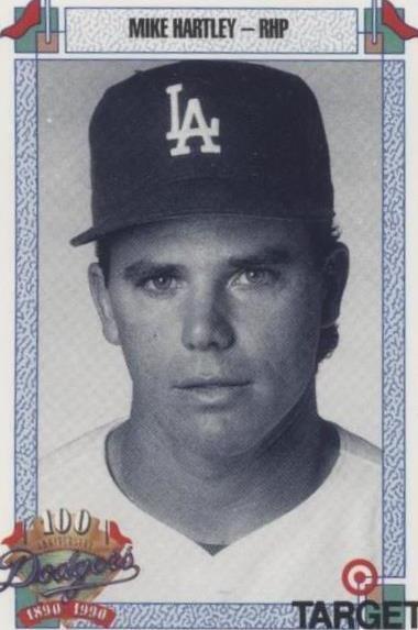 1990 Target Dodgers 100th Anniversary - Mike Hartley #974