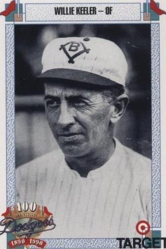 1990 Target Dodgers 100th Anniversary - Willie Keeler #399