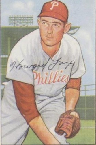 1987 C.C.C. 1952 Bowman Reprints - Howie Fox #125