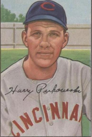 1952 Bowman - Harry Perkowski #202