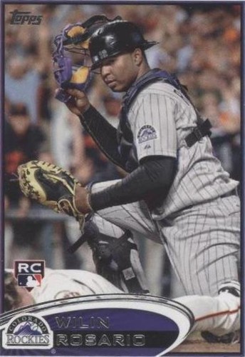 2012 Topps Mini - Wilin Rosario #184