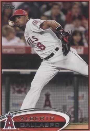 2012 Topps Mini - Alberto Callaspo #189