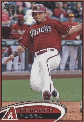 2012 Topps Mini - Gerardo Parra #624