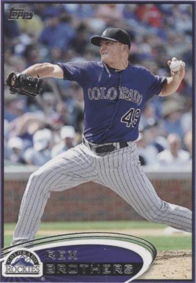 2012 Topps Mini - Rex Brothers #72