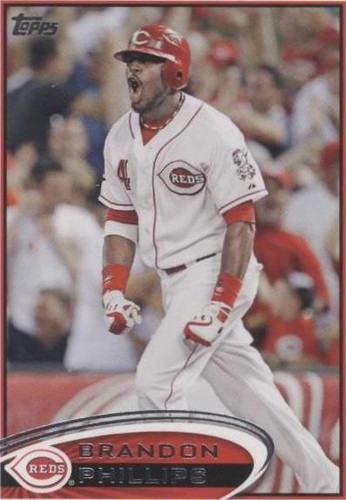 2012 Topps Mini - Brandon Phillips #508