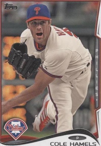 2014 Topps Mini - Cole Hamels #196