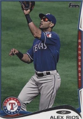 2014 Topps Mini - Alex Rios #201