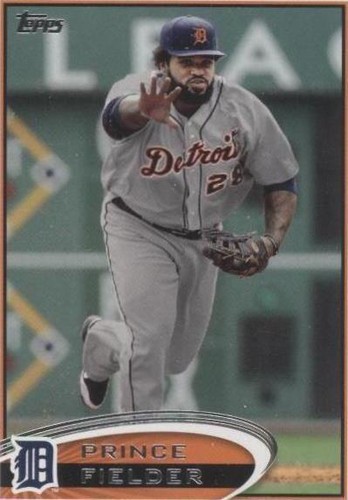 2012 Topps Mini - Prince Fielder #650