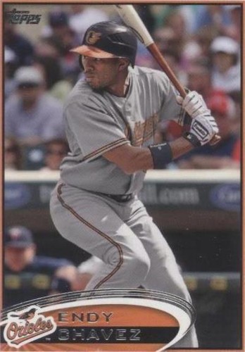 2012 Topps Mini - Endy Chavez #356