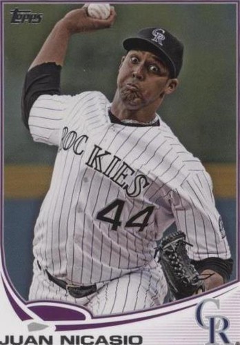 2013 Topps Mini - Juan Nicasio #380