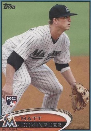 2012 Topps Mini - Matt Dominguez #198
