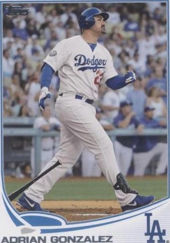 2013 Topps Mini - Adrian Gonzalez #228