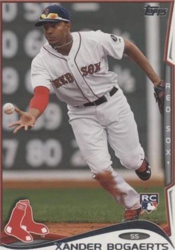 2014 Topps Baseball #133 Xander Bogaerts (RC) Rookie Card Red Sox
