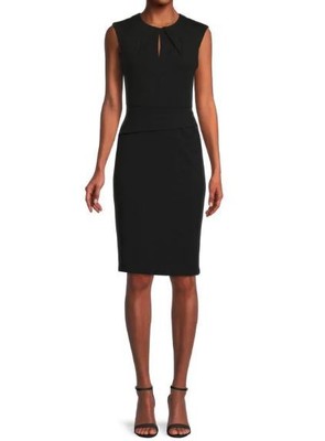 Женское платье без рукавов Calvin Klein, черный, 6