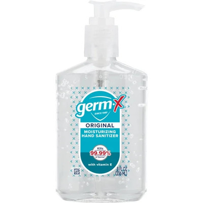 Germ-X Original Hand Sanitizer Gel, 62% Ethyl Alcohol with Vitamin E, Scented, T
