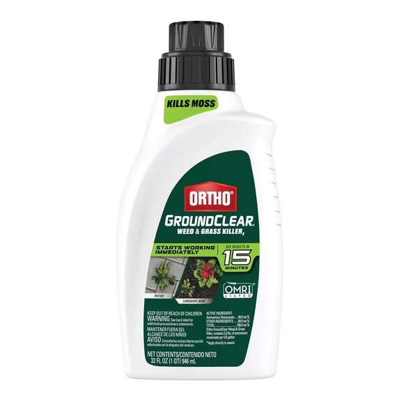 Ortho GroundClear Weed & Grass Killer2 Concentrate Quickly Kills 32 oz